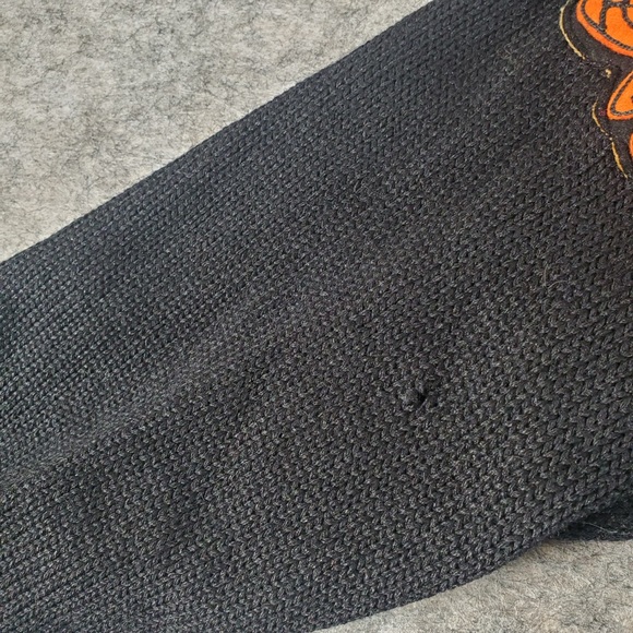 Vintage Appalachian Athletic House Cardigan Mens Small Black 1940s 50s Letterman - Picture 6 of 16